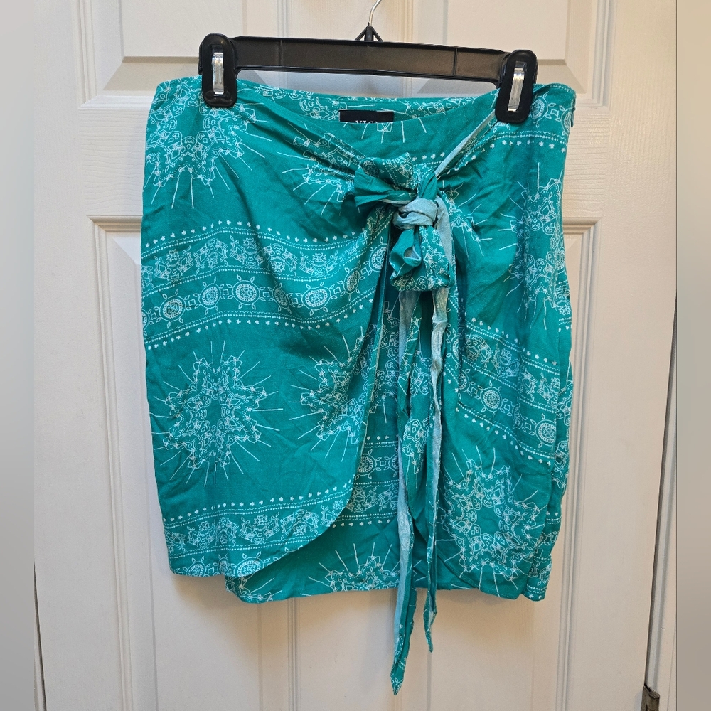 NWT Vici Faux Wrap Skirt, Large